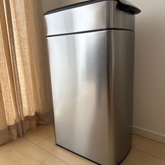 【傷・凹みアリ】シンプルヒューマン CW2016 スリム タッチバーカン ゴミ箱 40L simplehumanの画像