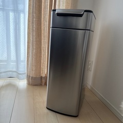 【傷・凹みアリ】シンプルヒューマン CW2016 スリム タッチバーカン ゴミ箱 40L simplehumanの画像