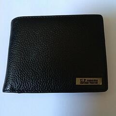新品U.Prenoma二つ折り財布黒の画像
