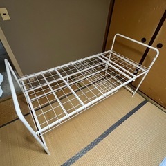押し入れ収納棚　スチール製の画像