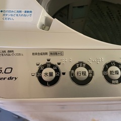 洗濯機　乾燥付きの画像