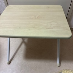折りたたみローテーブル2個の画像