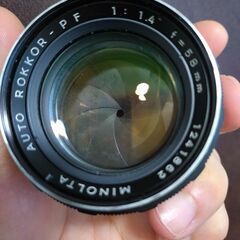 極上品　MINOLTA AUTO ROKKOR PF 58mm F1.4の画像