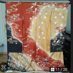 京呉服  お振り袖  お仕立て前の画像