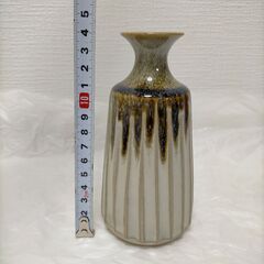 【伝統工芸】高取焼 味楽窯 一輪挿し 花器 焼物　250723-7Tの画像