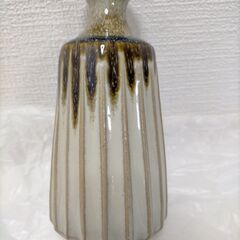 【伝統工芸】高取焼 味楽窯 一輪挿し 花器 焼物　250723-7Tの画像