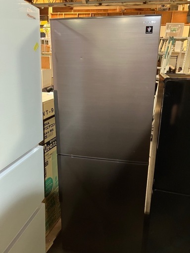 送料設置無料　SHARP ノンフロン冷凍冷蔵庫 SJ-PD28E-W SHARPシャープ ノンフロン 冷凍冷蔵庫 280L 2019年製 SJ-PD28E-T ブラウン