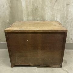【那須町役場】木製書類ケース　引き出し　アンティーク古道具【管理番号263】の画像
