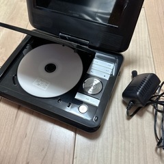 7インチポータブルDVD  可動の画像