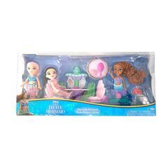 【アウトレット・可愛い・ホビー】ディズニープリンセス ミニドール ギフトセット リトル・マーメイドの画像