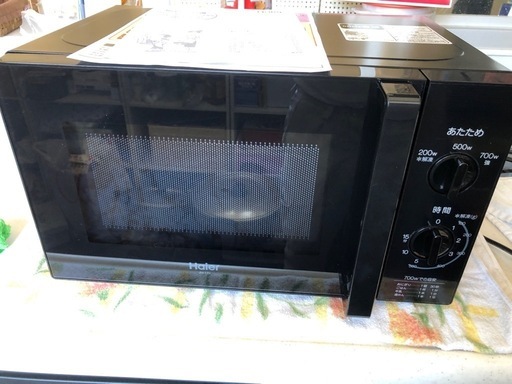 2022年製Haier ハイアール 電子レンジ JM-17J-50 17L 50Hz専用