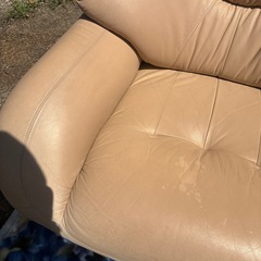 良品　ソファー　チェア　1人掛け　×2　の画像