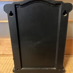 収納付き 置時計の画像