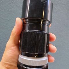優良品　KONICA HEXANON 135mm F3.5　純正フード付きの画像