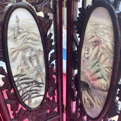 NO：3845ミニ屏風‼️美品超お買い得品❣️ の画像