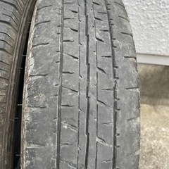 無料です　軽トラック・軽バンに　ダンロップ・エナセー　ブ VAN01×タイヤのみ4本　145R12 6PR LTの画像