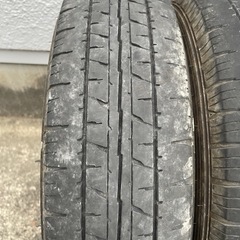 無料です　軽トラック・軽バンに　ダンロップ・エナセー　ブ VAN01×タイヤのみ4本　145R12 6PR LTの画像