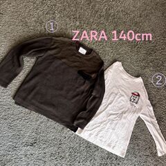 【美品】ZARA 男の子 秋冬春 140cmセットの画像