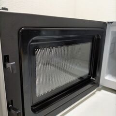 Haier 　ハイアール　JM-17F-60 　電子レンジ 　ホワイト　白　 2017年製　250730-2Yの画像