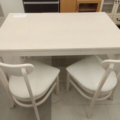 ★リユースのサカイ千葉中央店★期間限定割引有  ダイニングセット  H70×D75×W120 クリーニング済み TC4011の画像
