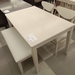 ★リユースのサカイ千葉中央店★期間限定割引有  ダイニングセット  H70×D75×W120 クリーニング済み TC4011の画像