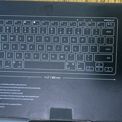 Mac/Window用　外付けキーボード白（USBタイプA接続）の画像