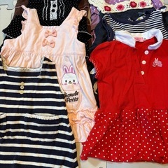 【美品】女の子 夏物 まとめ売り 80サイズ 38点セットの画像