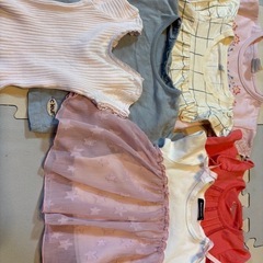 【美品】女の子 夏物 まとめ売り 80サイズ 38点セットの画像