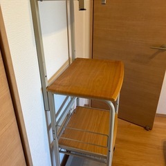 【無料でお譲りします】キッチン　ラックの画像