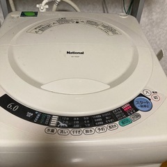 ナショナル洗濯機と乾燥機の画像