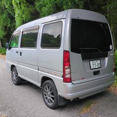 スバルサンバーバン/希少/スーパーチャージャー/切り替え式4WD/5速マニュアル/検9年4月30日の画像