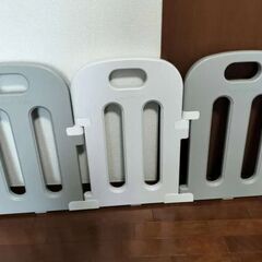 ベビーサークル 扉付き│未使用に近い│120×160×4cmの画像