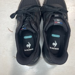 le coq sportif ブラック　シューズ　レディースの画像