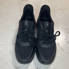 le coq sportif ブラック　シューズ　レディースの画像