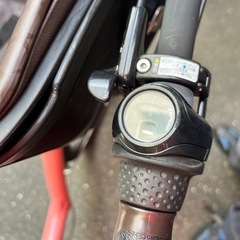 子供乗せ自転車　ピンク　電動では無いの画像