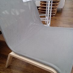 ★リユースのサカイ水戸店★IKEAチェアーシルバーH×D×Wクリーニング済みMT5031の画像