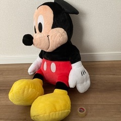 新品ミッキーマウス特大ぬいぐるみの画像