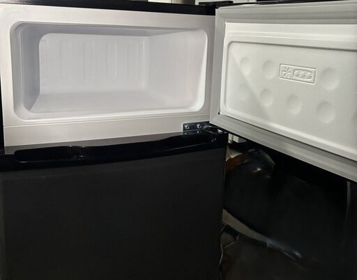 マクスゼン 冷凍冷蔵庫 JR085HM01WH 2024年製 85L 通電確認済み