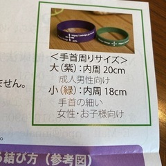 健康リストバンドの画像