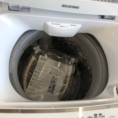安心の6ヶ月保証付　IRISOHYAMA 全自動洗濯機　2021年製　6.0kg 取りに来れる方限定！の画像