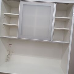 ★リユースのサカイ水戸店★レンジボードホワイトH205.5×D48.5×W118クリーニング済みMT5033の画像