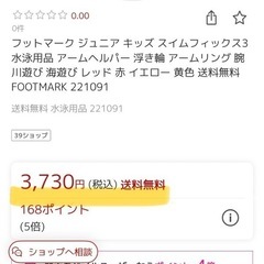 水着セット　浮き輪　アームリングの画像