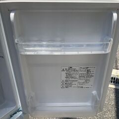 【RKGRE-542】特価！ニトリ/106L 2ドア冷凍冷蔵庫/NTR-106WH/中古品/2018年製/当社より近隣無料配達！の画像