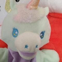 0730-184 ユニコーンパペットの画像