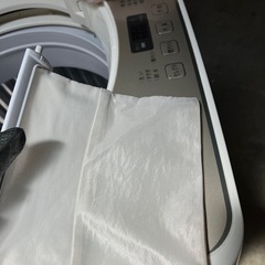 O　2507-769 SHARP 全自動電気洗濯機 ES-GE6E 2021年製 6kg 動作確認済み キズ 汚れありの画像