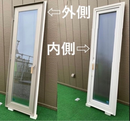 未使用品 YKKAPW331　勝手口ドア　左勝手　サッシコード JOSXD 06020-TL