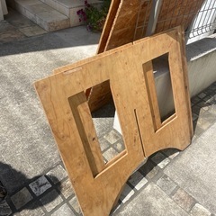 オシャレな作業台　折り畳み　組み立て式　の画像