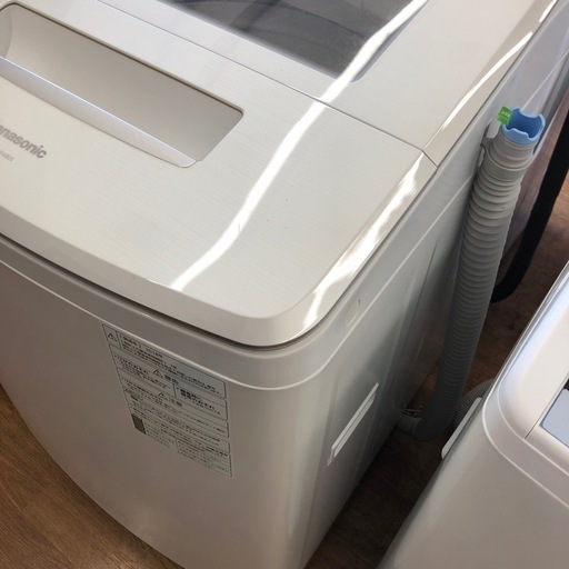 安心の6ヶ月保証付　Panasonic 全自動洗濯機　8.0kg 2018年製　取りに来れる方限定！
