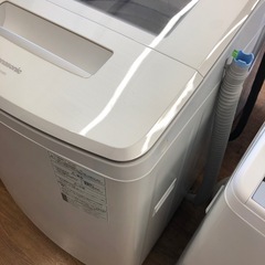 安心の6ヶ月保証付　Panasonic 全自動洗濯機　8.0kg 2018年製　取りに来れる方限定！の画像