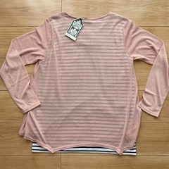 【SHOO・LA・RUE】新品 重ね着風カットソーの画像